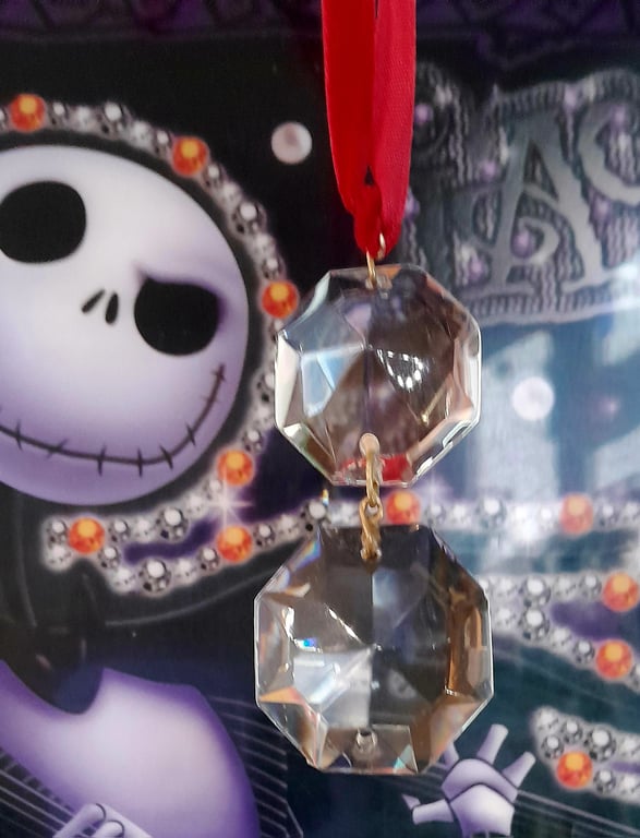 Vintage Chandelier Shimmering Crystals