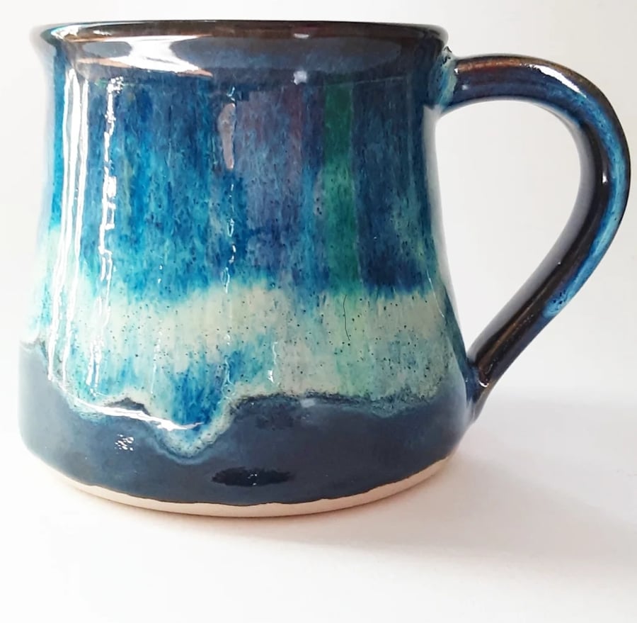 Tide at Night - Hand Thrown Stoneware Ceramic Mug