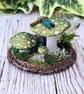 Handmade Mushroom Decor - Enchanted Forest Shelf Decoration - Image 6