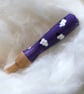  Hand painted purple sheep wooden needle grip tool for needle felting with  - Image 2