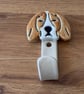 Handmade Ceramic Beagle Hook - Image 3
