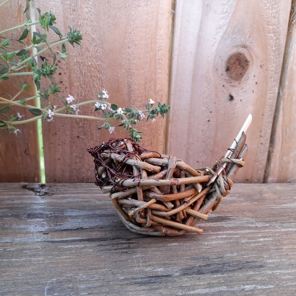 Xs willow & bronze wire wren