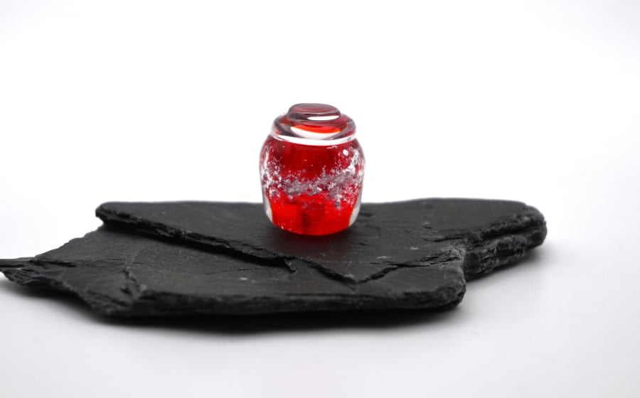 small glass jar of magic