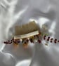 Wild Flower - Natural Gemstone Jewelled Bridal Comb  - Image 6