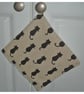 Black Cats Pot Holder Cat Potholder Kitchen Grab Mat Pad - Image 4