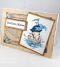 Handmade child's birthday card - pirate lion - Image 3