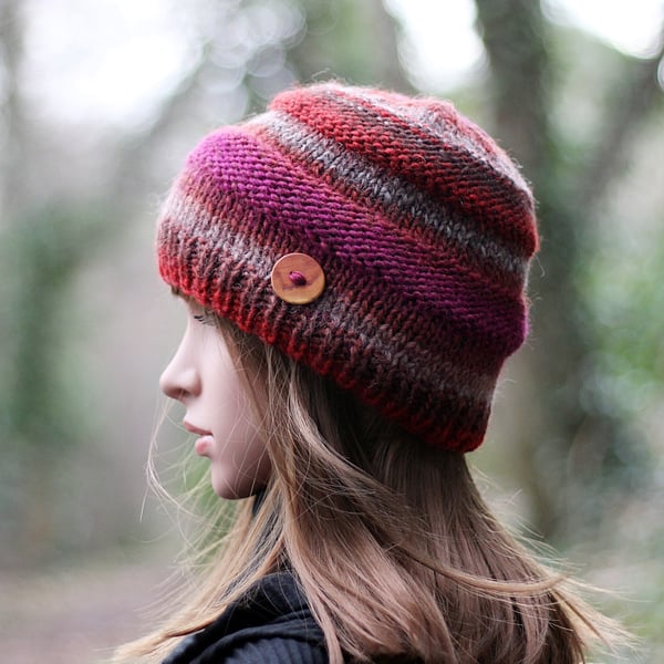 Beanie hat knitted women's, gift guide for her
