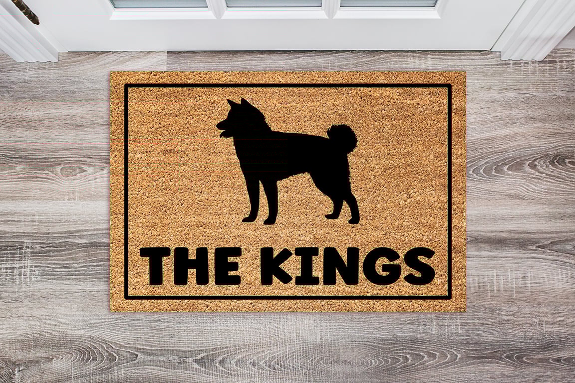 Akita Door Mat - Personalised Akita Welcome Mat - 3 Sizes