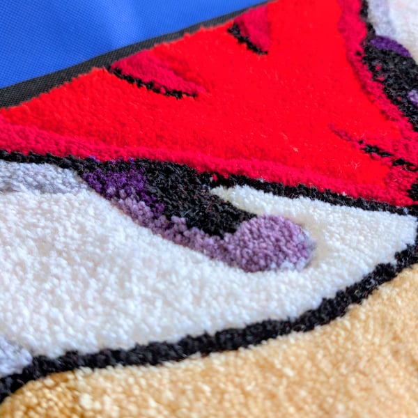 Keyboard rug off knuckles from sonic