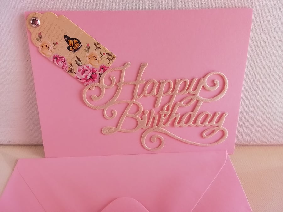 Birthday card. Happy Birthday. Ref 110