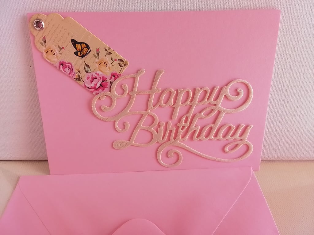 Birthday card. Happy Birthday. Ref 110