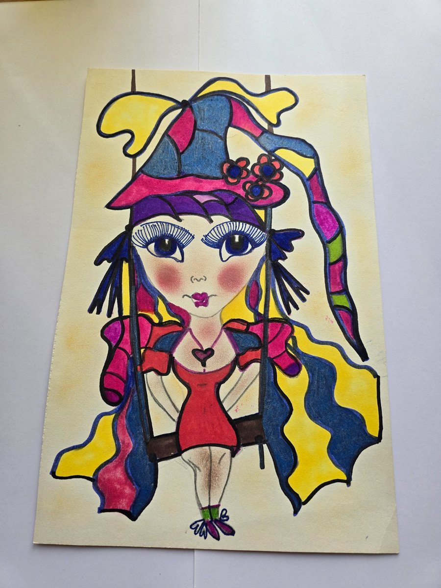Fairy Witch Drawing 
