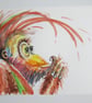 Orangutan Monkey. Original painting - Image 4