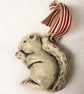 Tree decorations Adorable Abney Park Squirrel Ceramic.. - Image 9