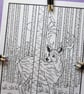 Deer Forest Animal A4 Colouring Page Printable JPG by S Godwin Studio - Image 2