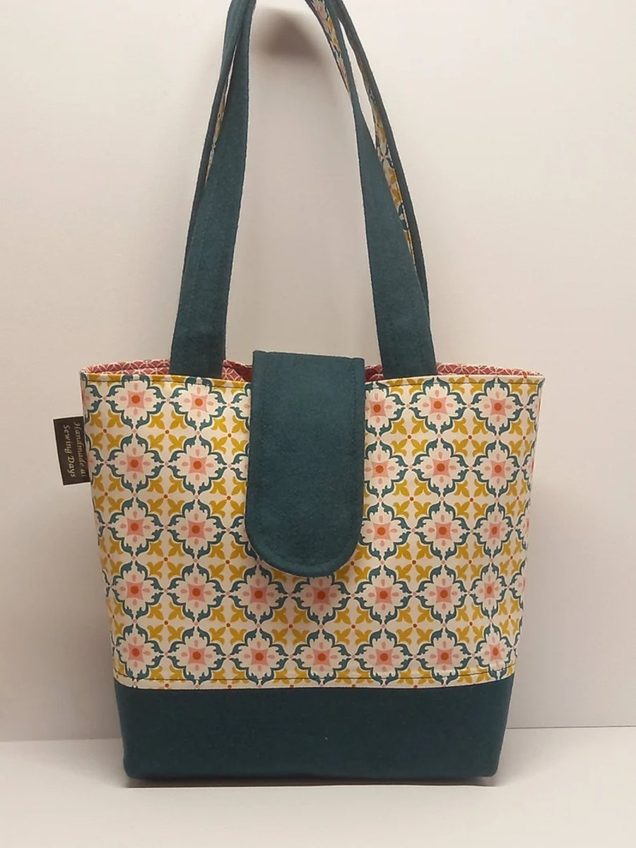 Bag Sewing Kit - Liberty Adlington and Wool Fabrics