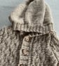 Patterned hooded cardigan - Image 4