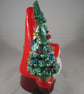 Ceramic Xmas Christmas Trees Gnome Gonk Figurine Ornament Decoration. - Image 4