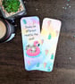 Poolside Cute Cat Beach Bookmark, summer bookish gift