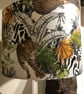 Handmade Safari Velvet Fabric Lampshade - Image 3