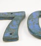 8 inches large House Numbers House Tiles door numbers Ceramic house Address - Image 2