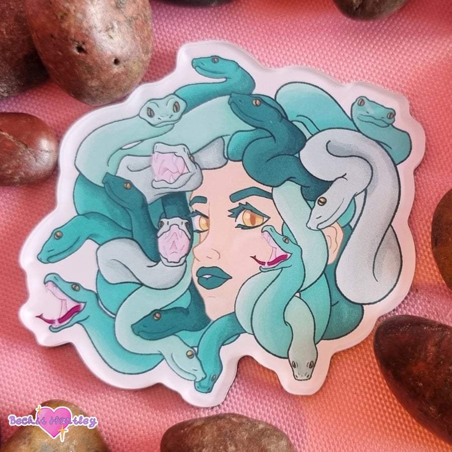 Medusa Fridge Magnet - Homeware Gifts - Magnet Home Accessories