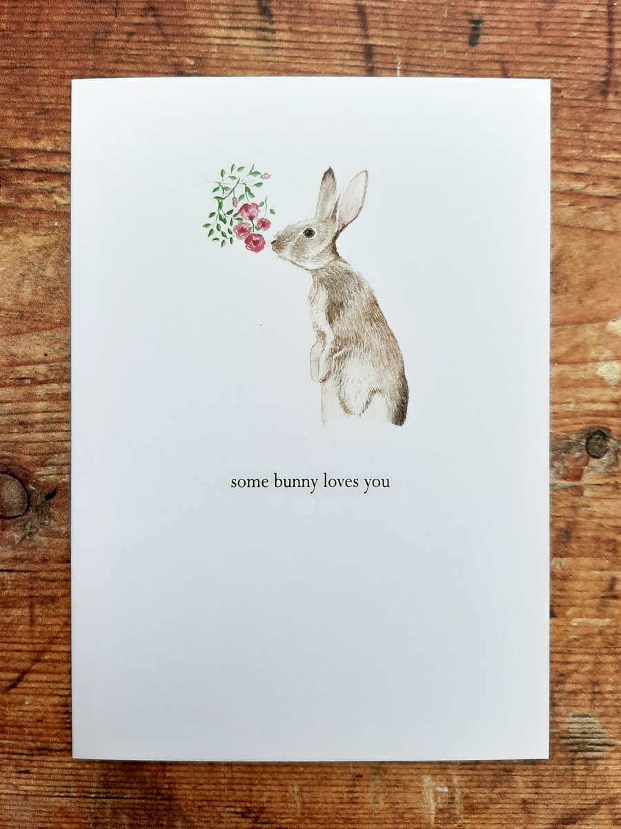 Some Bunny Loves You Print