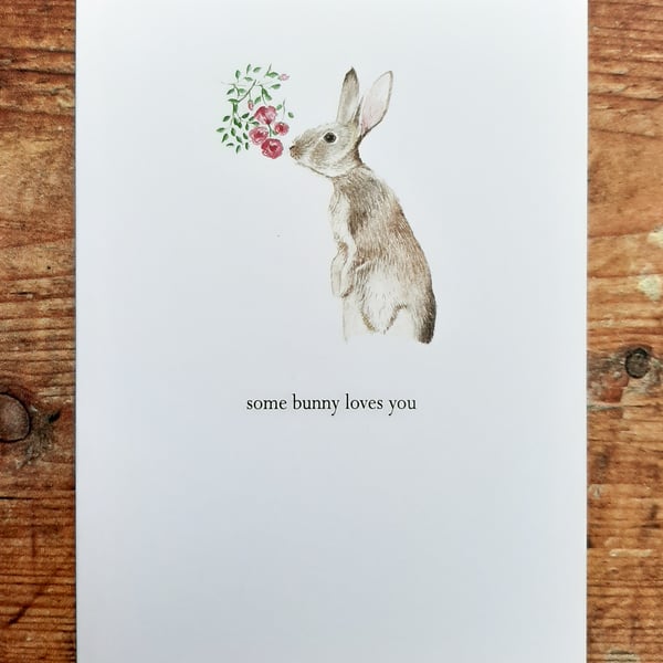 Some Bunny Loves You Print