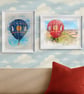 Personal Astrological Art - The Hot Air Balloons Astrology Charts