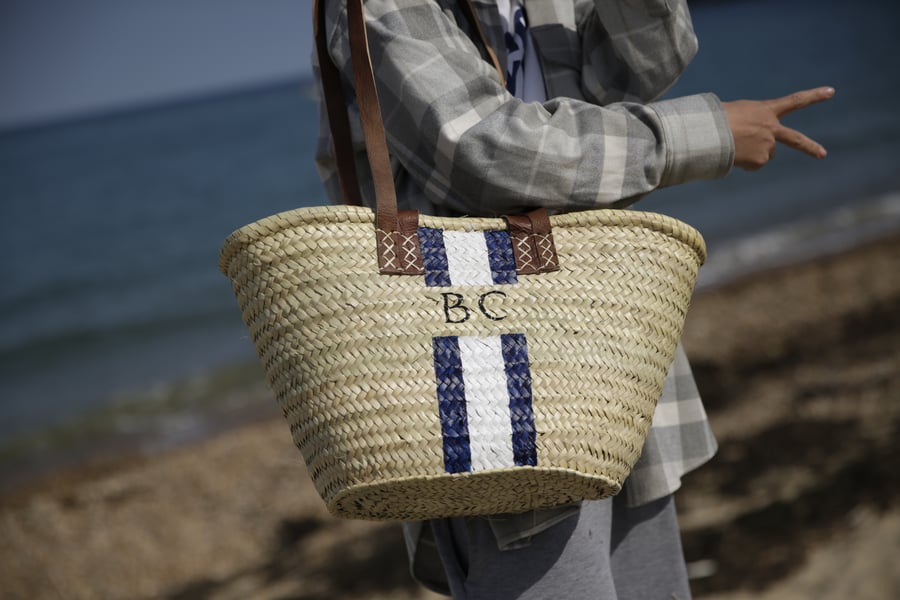 Straw Bag Handmade French Basket Moroccan Basket French Market 