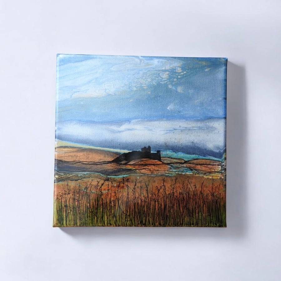 Northumberland hills - Bamburgh castle