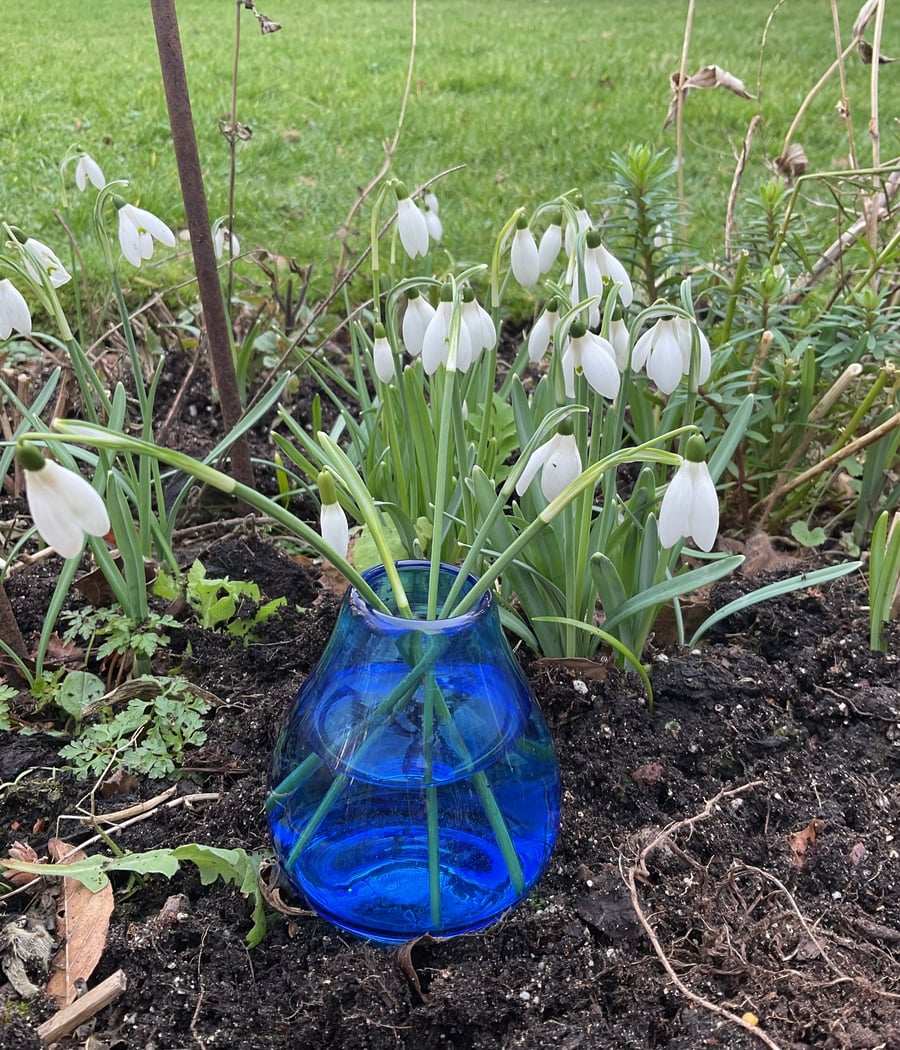 Victorian Snowdrop Vases