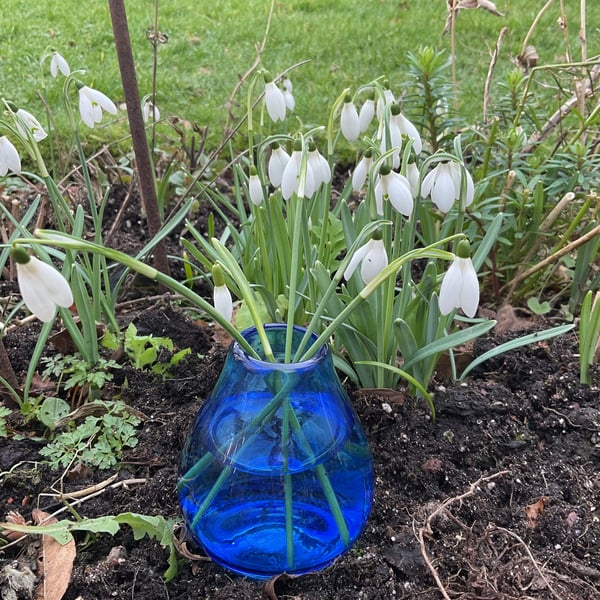 Victorian Snowdrop Vases