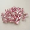 20 Pale Pink Indian Glass Bead Mix