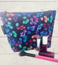 Makeup bag colourful leaves