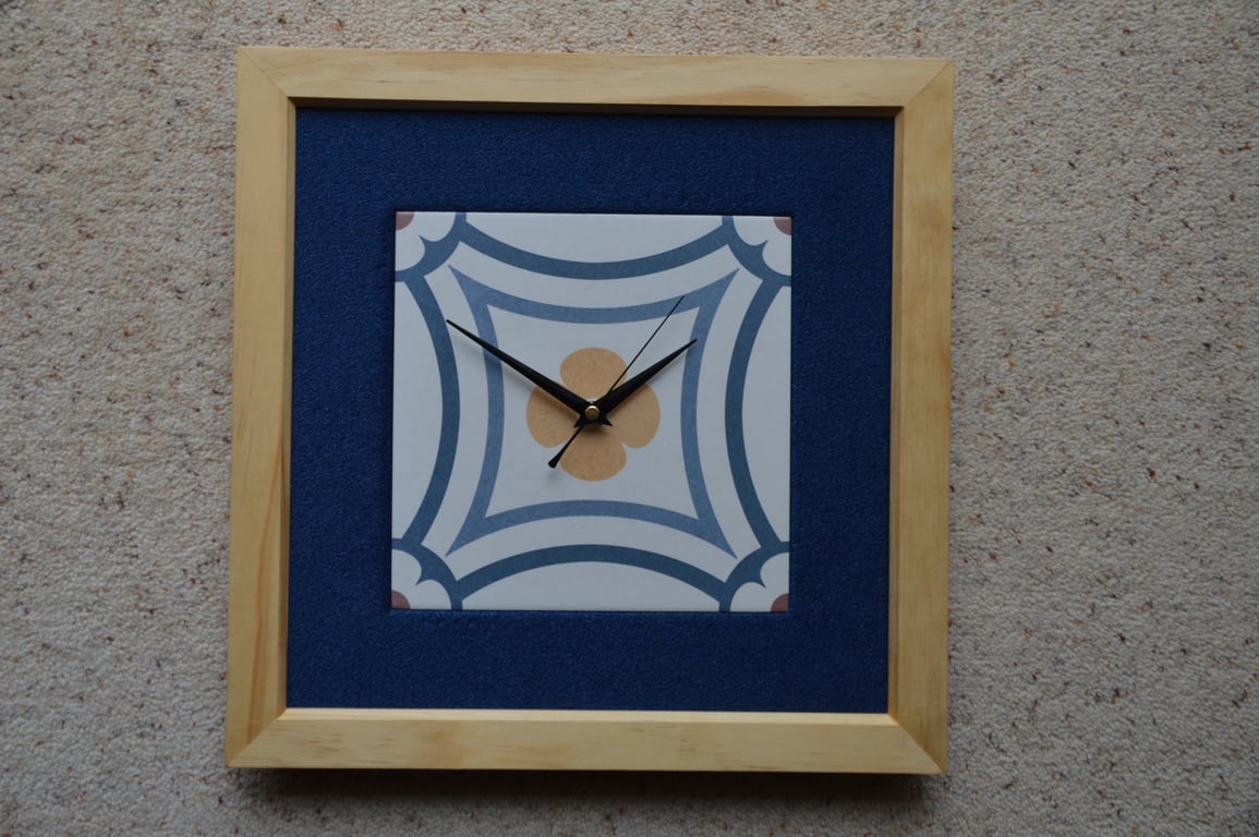 Dunhill Ceramic Tile Clock