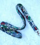 Liberty print lanyard, pansy design - Image 3