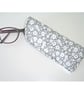 Glasses Case Floral Grey and White - Image 5