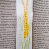 Original Hand Painted Yellow Flower Bookmark