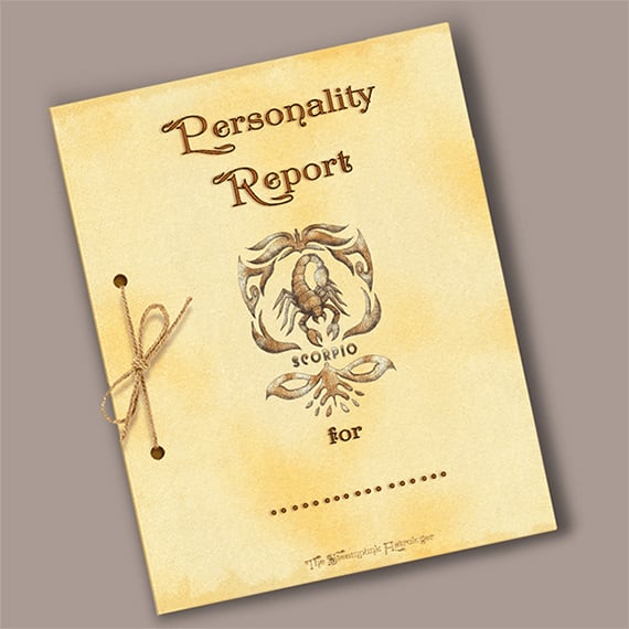 Comprehensive Astrological Personality Report