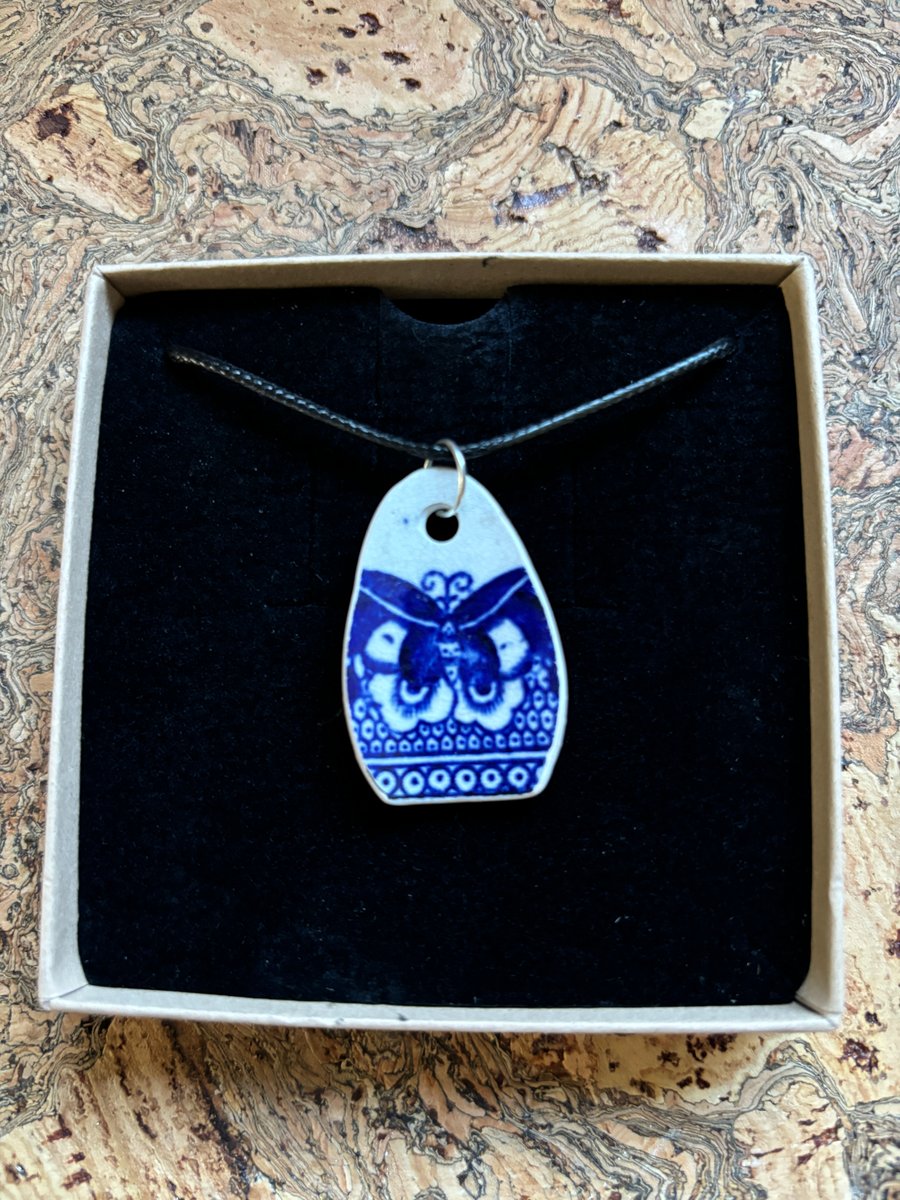 Handmade Ceramic Pendant One of a Kind Unique or Wall Hanging Decoration 