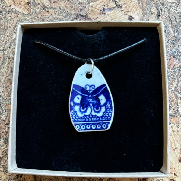Handmade Ceramic Pendant One of a Kind Unique or Wall Hanging Decoration 