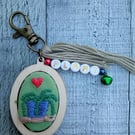 Plant Keyring or Bag Charm