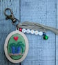 Plant Keyring or Bag Charm