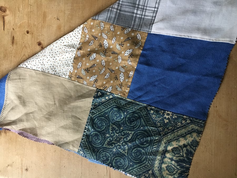 Handmade patchwork unlined bandana (BA4)
