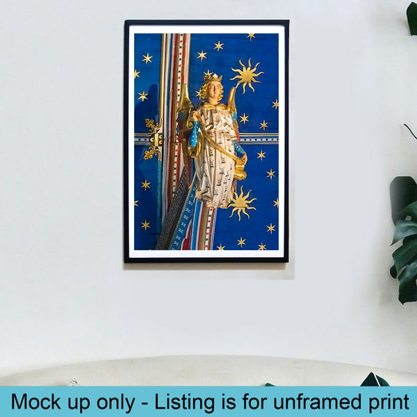 Carlisle Cathedral, Angel 1 print
