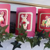 Pack of 3 Fun Reindeer Christmas Cards