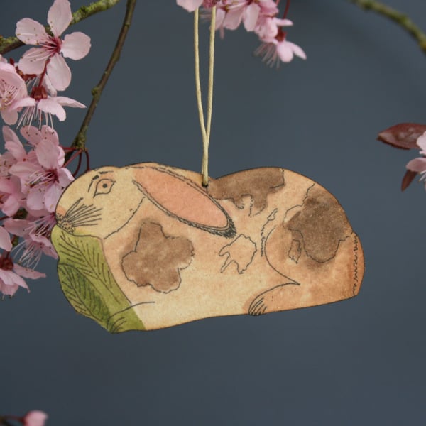 Rabbit hanging decoration