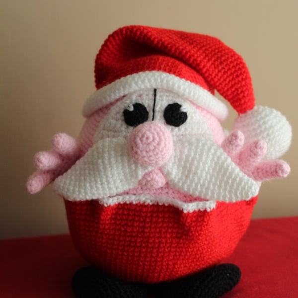 crochet santa clause