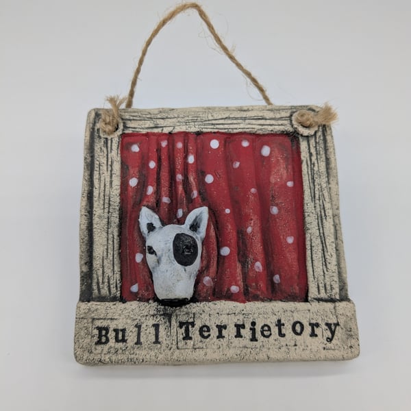 Bull Terrietory Wall Piece